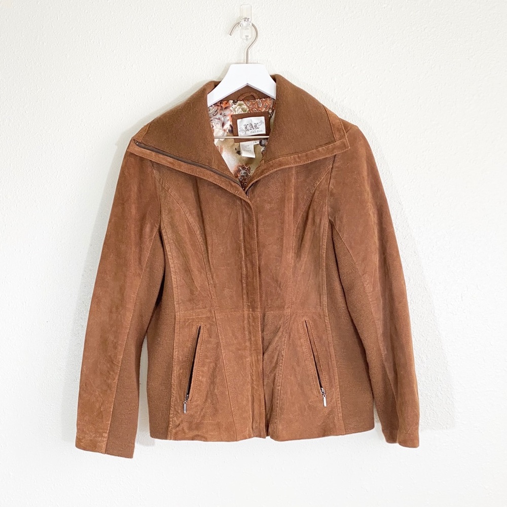Live A Little Brown Suede Jacket